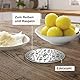 Bosch grobe Reibescheibe MUZ45RS1, feine Streifen für Kartoffelpuffer/Rösti, gehärtete und geschliffene Schneideinsätze, Edelstahl,passend für MUM4, Serie 4, Serie 2
