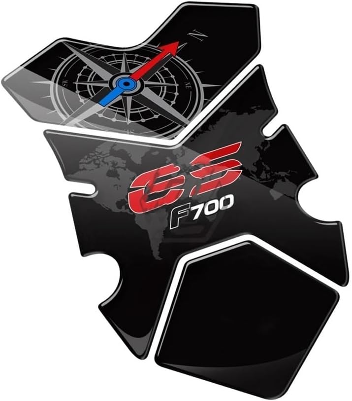Motorcycle Tank Sticker Resin Motorcycle Accessories Tank Sticker Fuel Gas Tank Pad Protector Decal for F700GS F700 GS 2012-2015