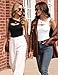 Imagen de Aottori Camisetas Sin Mangas Mujer Verano Camisola Básica Mujer Chaleco Acanalado Mujer Camisola Corte Cuello Elegante Liso Ajustado Estirado Sexy Top Tunica Negro S