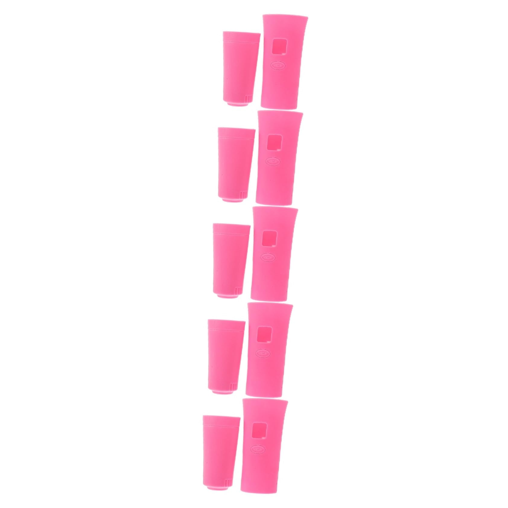 UPKOCH 5sets Cover Protettiva Silicone Per Microfono Antiscivolo e Facile Installare Per Ktv Bar e Spettacoli