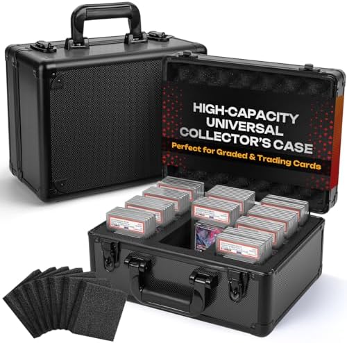 FunGuys Graded Sports Card Storage Box - Card Case - Trading Card Storage Box, Trading Card Case for Pokemon, Baseball, Sports, MTG