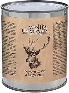 Hirschragout Gedünstetes auf kleiner Flamme Montes Universales (880g)