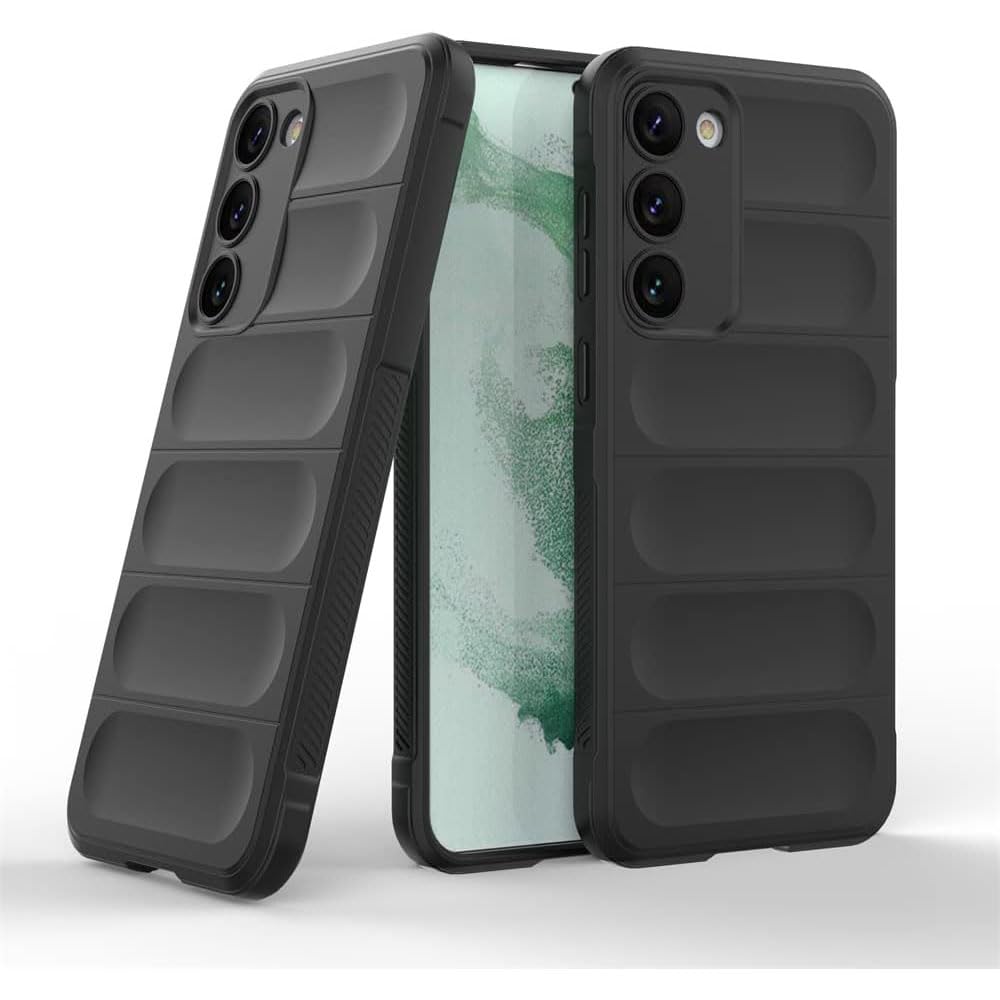 amazon basics Mobile Cover for Samsung Galaxy S23 Plus 5G | Full Camera Protection | Liquid Silicon Case | Flexible Bumper Case for Samsung Galaxy S23 Plus 5G (Black) (B0D1MDY2YF) Amazon Price History, Amazon Price Tracker