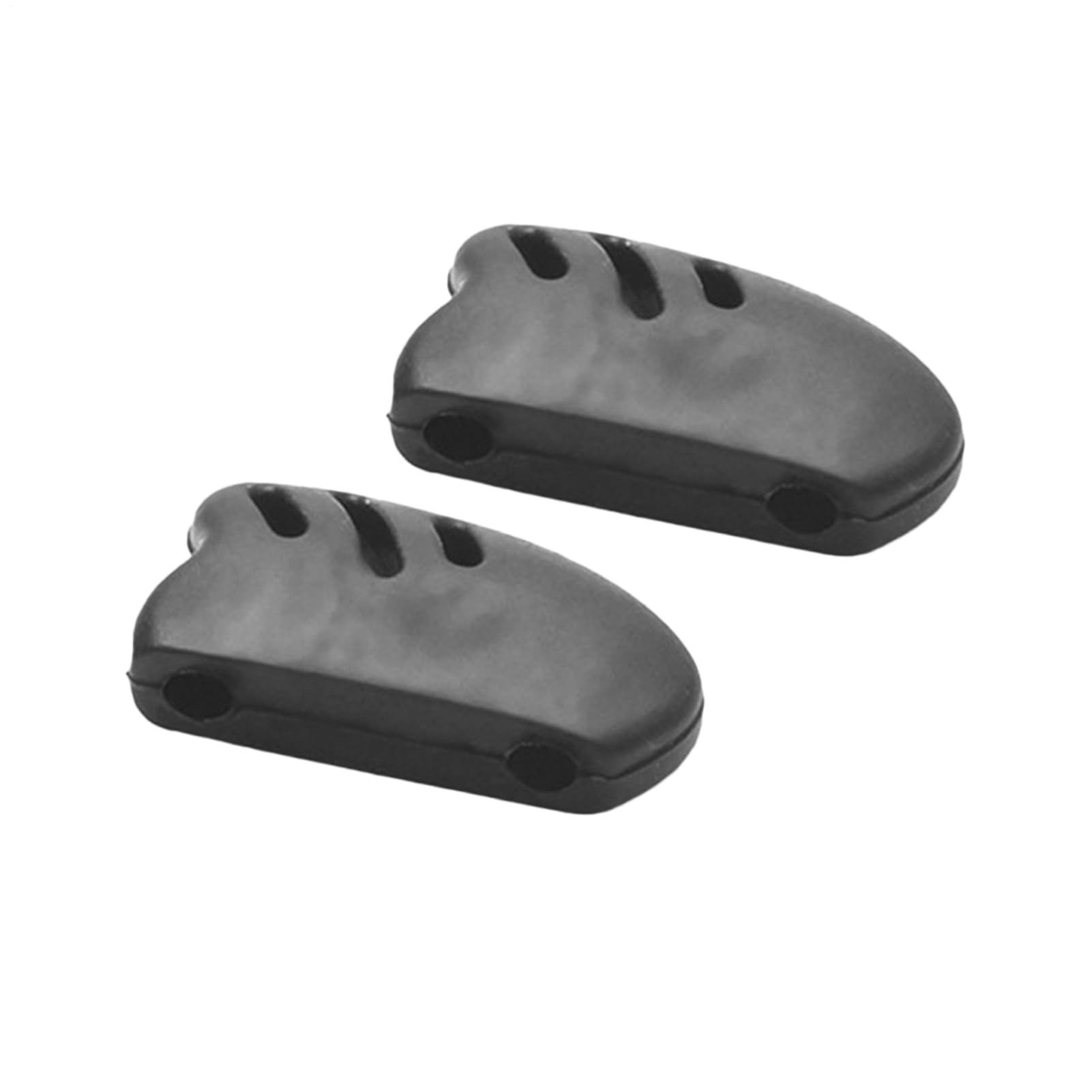 Eyeglasses Nose Pads - 1.6x1.08cm Pad For Eyeglasses | 12mm Double Hole Rubber Nose Pads For Glasses | Soft Anti-Slip Replacement Nosepiece For Eyewear Repair