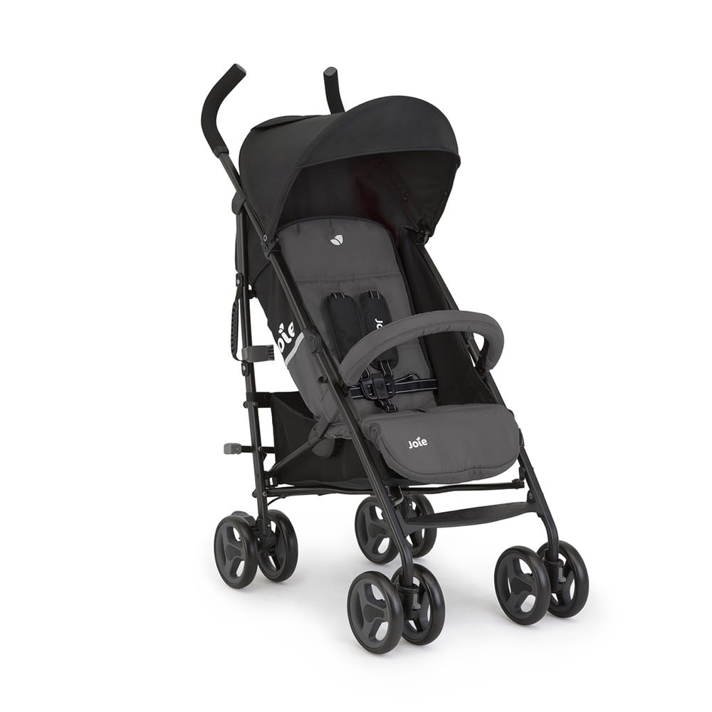 Joie - Nitro™ LX - Poussette Parapluie - Siège Inclinable Multi-Positions - Harnais 5 Points - Suspension 4 Roues - Pliage Compact - Poignées Ergonomiques - Dès la Naissance