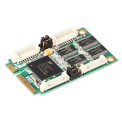 Solución Mini PCIe de 4 Puertos Seriales RS232 para Falta de Espacio COM 2