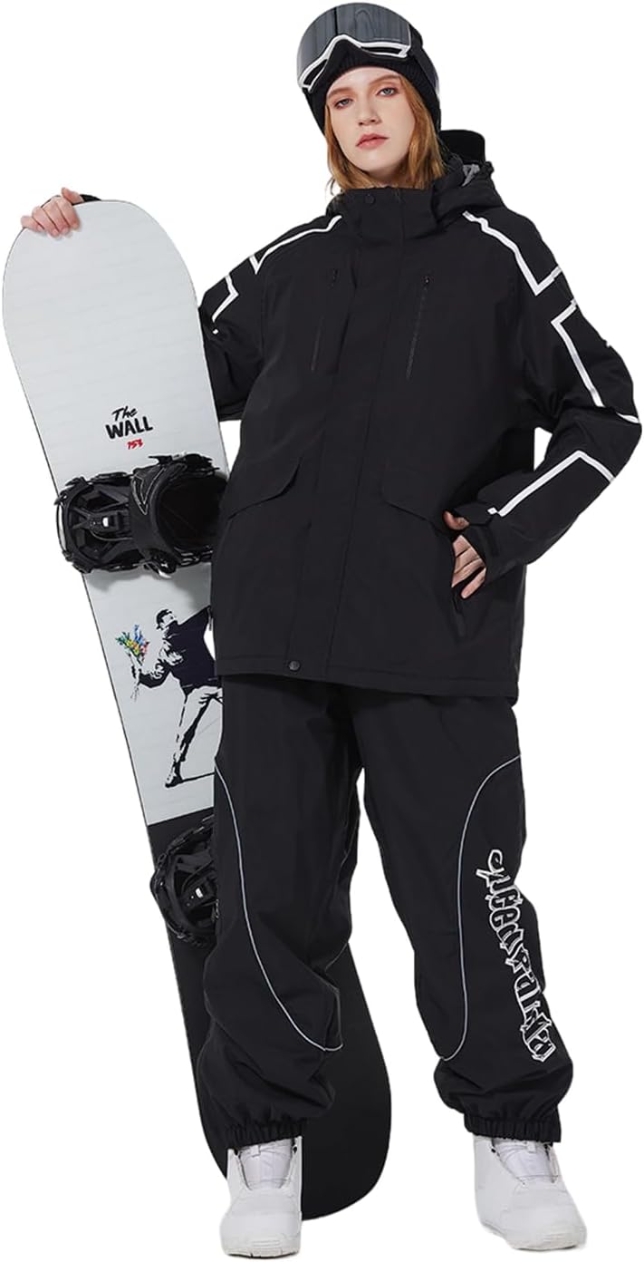 HOTIAN] スキーウェア メンズ スノーボード ウェア 上下セット スノボ