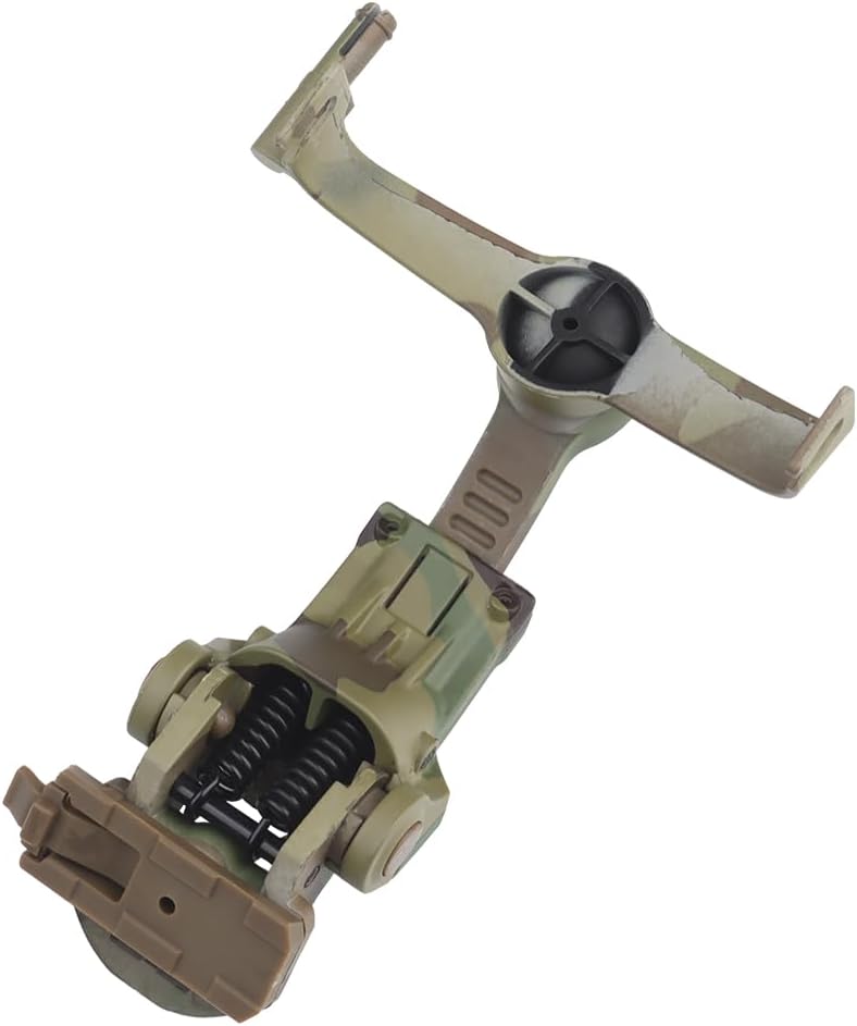 SINAIRSOFT Tactical Helmet ARC Rail Adapter Headsets Rail Mount Bracket Kit with 360°Rotation for Airsoft Games Ear Protection Helmet Mount Accessories