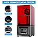 ELEGOO Mars 2 Pro 3D Printer, 2K Mono MSLA UV Photocuring Resin LCD 3D Printer Front USB Input 2K Monochrome LCD 5.1x3.1x6.3inch Printing Size