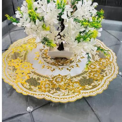 Buy Balley 20 inch Round Shape Table mat/Table mat Round/Round PVC