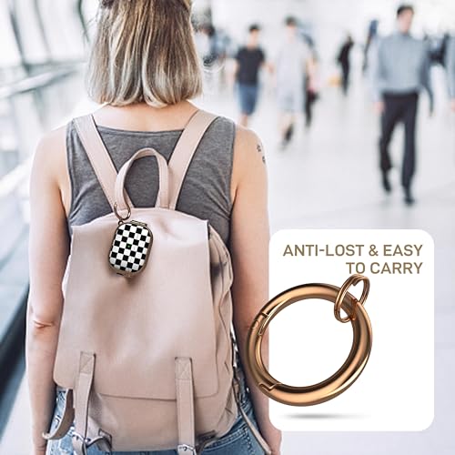 Image of Maxjoy for AirPods Pro 2nd /1st Generation Case with Lock, Cute AirPods Pro 2 Case Lock Protective Hard AirPod Pro Cover for Women Men with Keychain Clip for Airpod Pro (2023 /2022 /2019)
