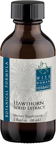 Miniatura 6 de Wise Woman Herbals Extracto líquido de bayas de espino - Extracto extra fuerte 41 - Sin alcohol - para la salud cardiovascular y la función cardíaca
