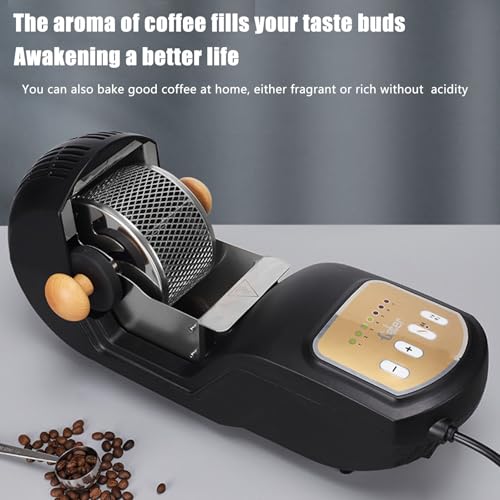 Teglia da caffè con vetro trasparente, modalità automatica e fai da te, capacità 100 g per gli appassionati di caffè
