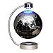 Globes World, 8" Magnetic Floating Globe with LED Light - Anti-Gravity Levitation Rotating Planet Earth Globe Stylish Home Office Desktop Display Decoration (Black)