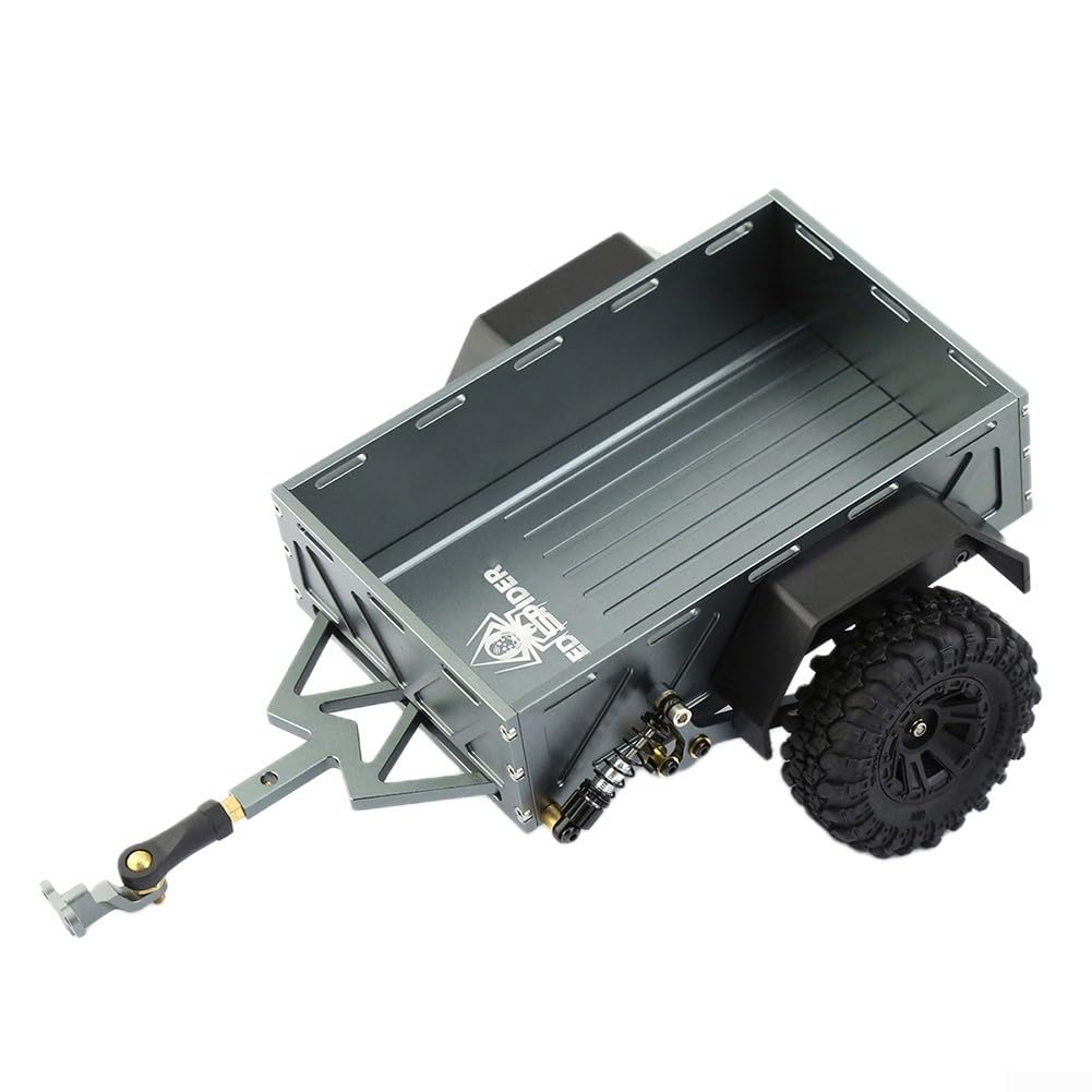Remorque pour TRAXXAS 1/18 remorquage de matériel scale en métal