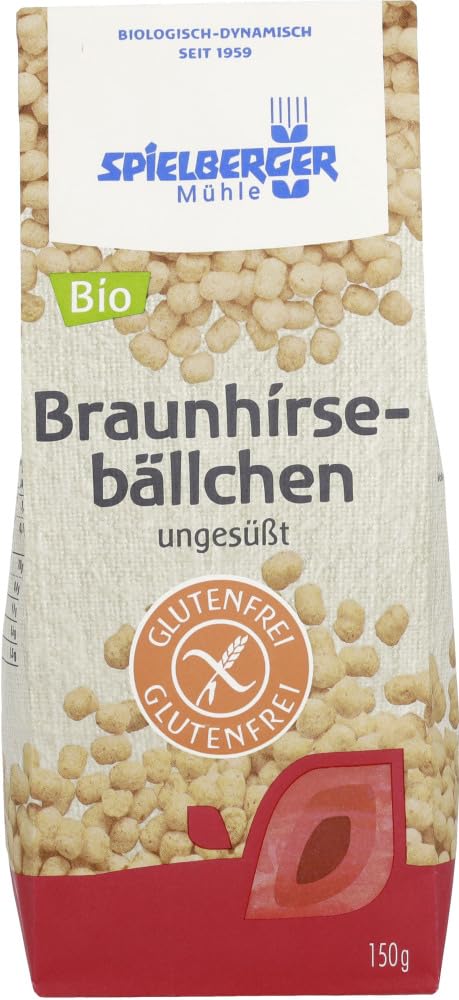 Bio Braunhirsebällchen, glutenfrei, kbA 2 x 150 g