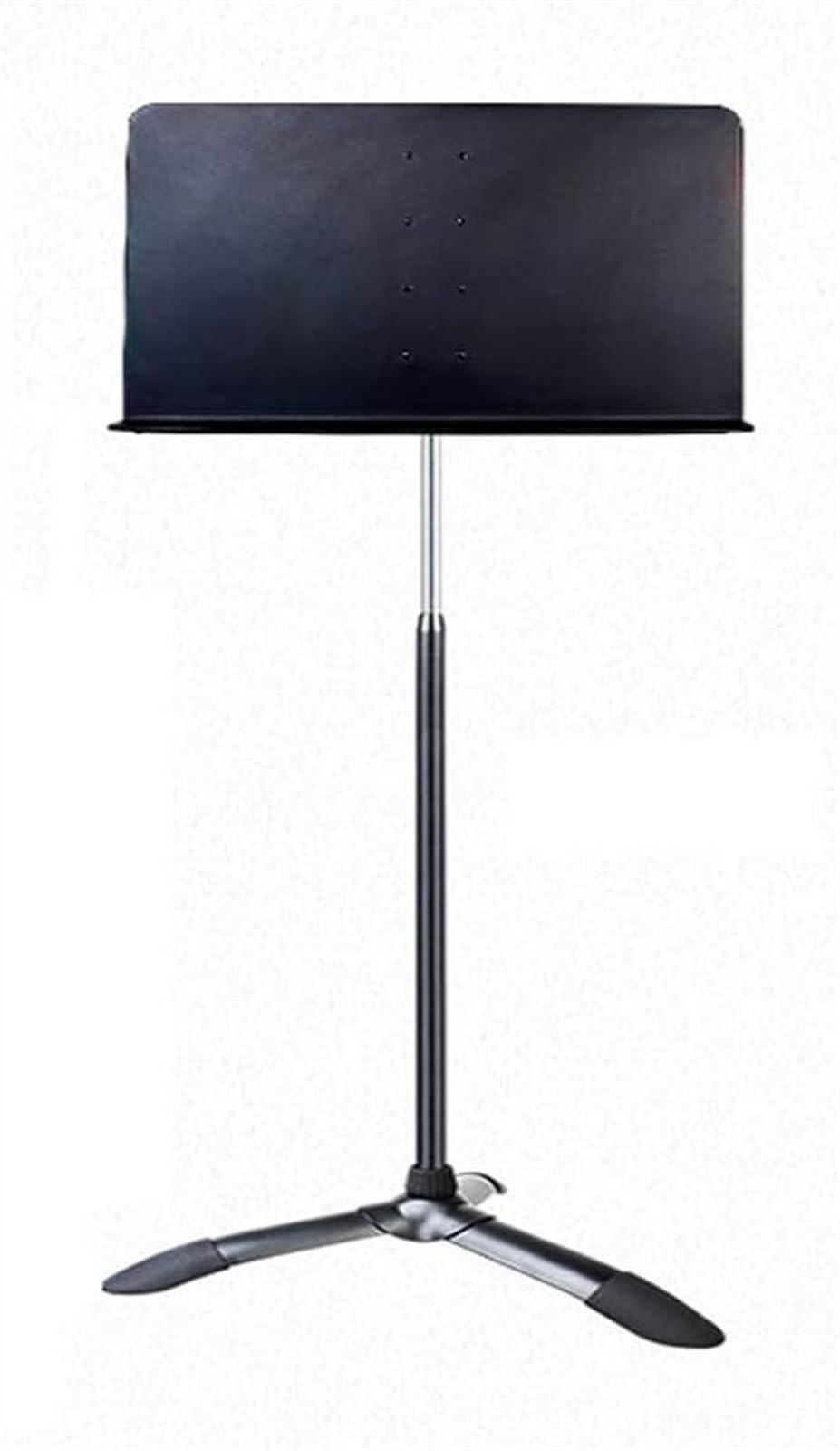 Soporte de trípode para tableta de piso monocapa con giro de 360 grados