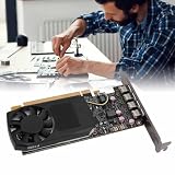Ulepszona wydajność, 4 GB GDDR5, VR Ready, 128 -bitowa Karta Graficzna, Idealna do Modelowania 3D, Edycja Wideo, 4 X Mini Wyświetlacz Portu Wyświetlacza