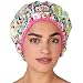 Betty Dain Fashionista Collection Mold Resistant Lined Shower Cap, Tropical