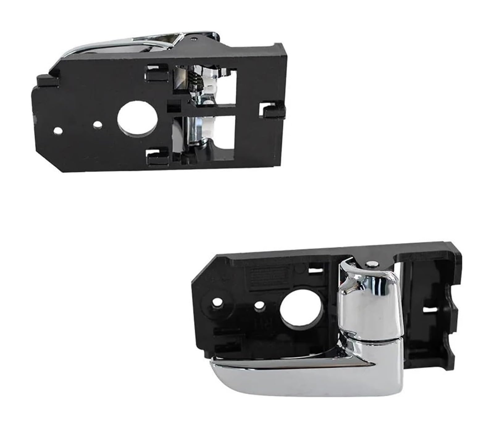 TYTYASS Inner Door Handle for Kia for Spectra for Spectra5 Inside Car Interior Inner Door Handle Left Right Chrome 82610-2F000 82620-2F000(Right)