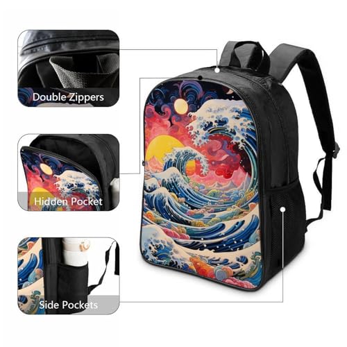 Sac à dos pour enfants Ocean Wave idéal pour les journées actives à la maternelle