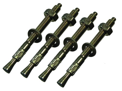 One Stop DIY 2 x LOOSE SHIELD PROJECTING ANCHOR SLEEVE BOLTS M12 x 150MM 16MM SHIELD NEW