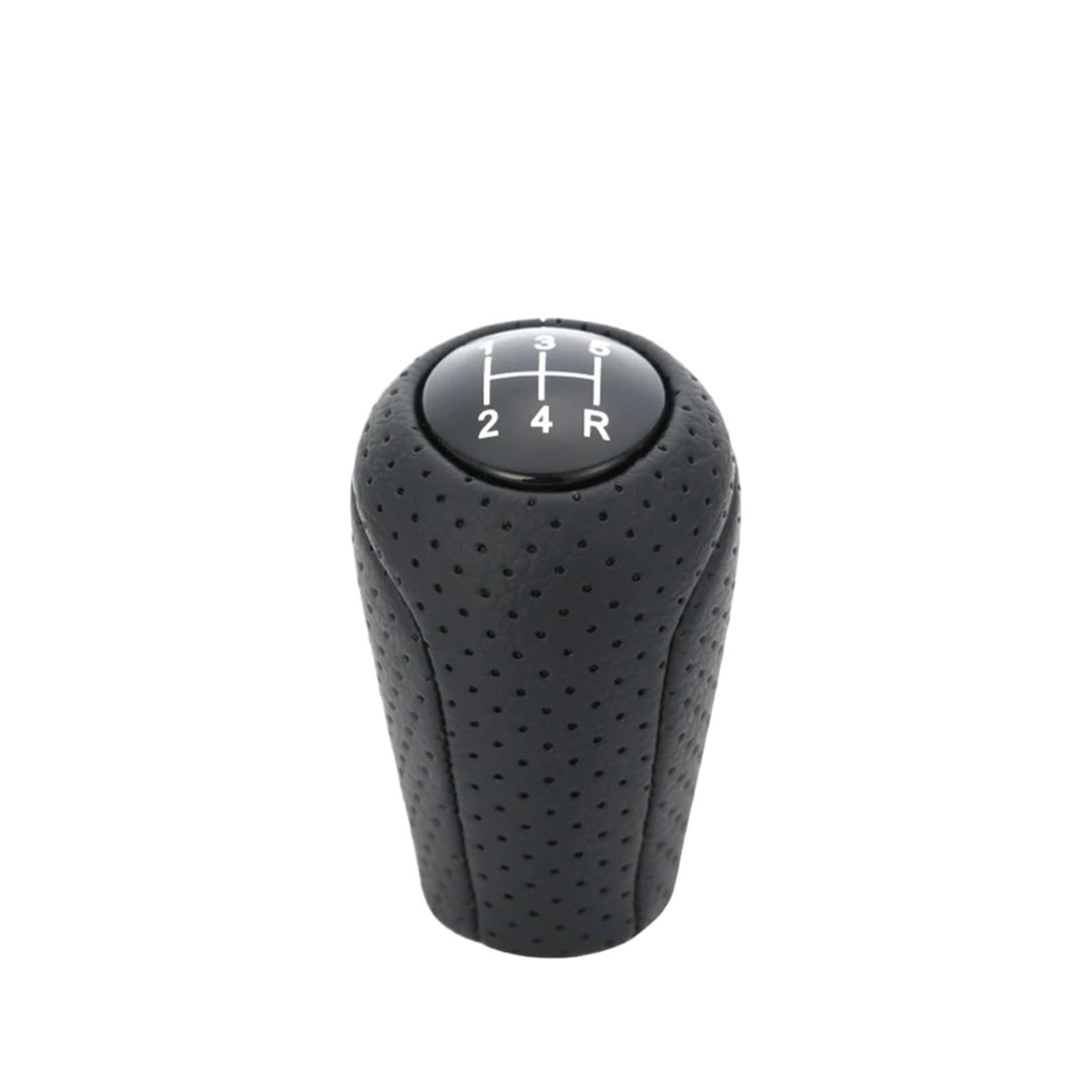 PYBYCEGNZK Car Interior Accessories for Mazda 5 CR CW 2005-2013 Selling Leather 6 Speed Gear Shift Knob(Perforated 5 Speed)