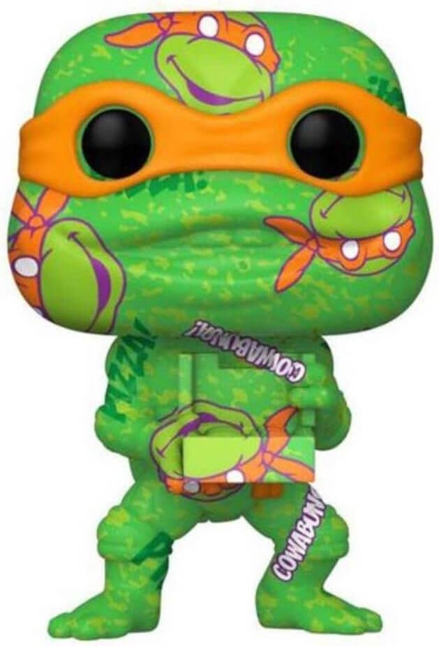 Funko 57929 Pop! Art Series: TMNT 2 - Michelangelo Vinyl Figure #54 (FUN57929)