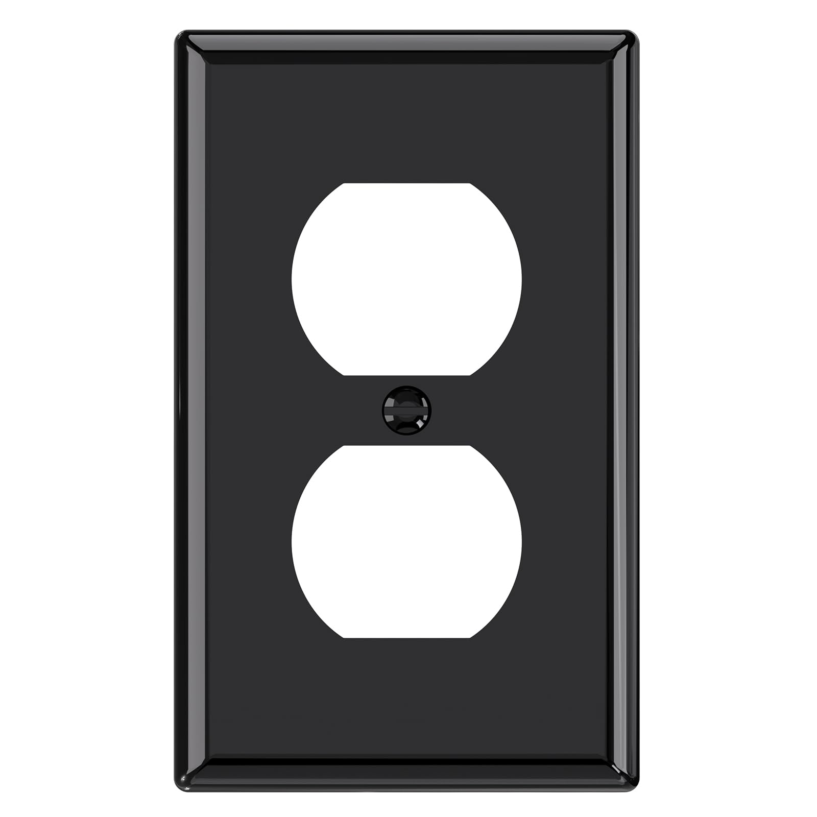AIDA Screwless Outlet Covers - Matte White (10 Pack) -21