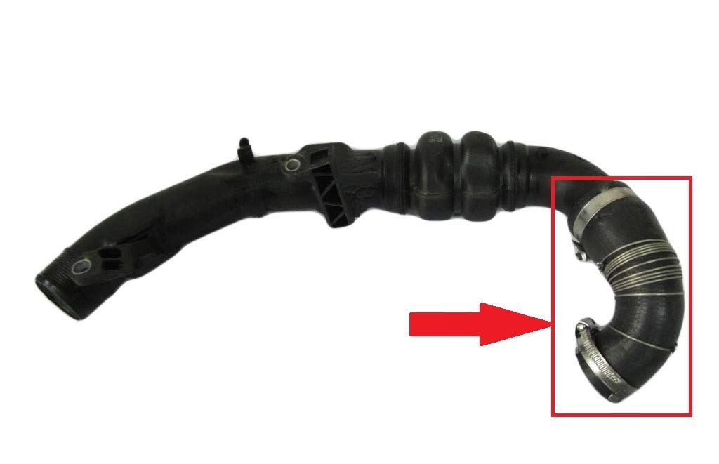 Compatibile con tubo di ricambio per Turbo InterCOOLER FORD KUGA MONDEO MK5 2.0 TDCI DS73-6C646-FK FV41-6C646-DD 2070824 2038246 DS736C646FK FV416C646DD 2038772