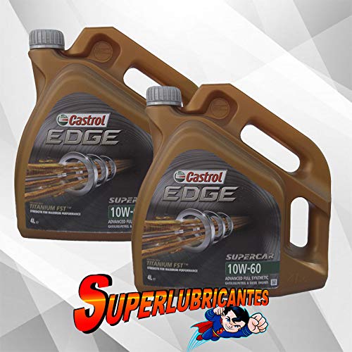 Mundocoche Castrol Edge Supercar 10W60 2x4L(8Litros)