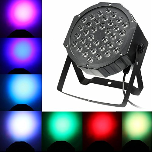 LED PAR Luz Etapa iluminación Foco Sonido Control Foco Efecto de luz para fiestas Disco DJ schow Luz Proyector
