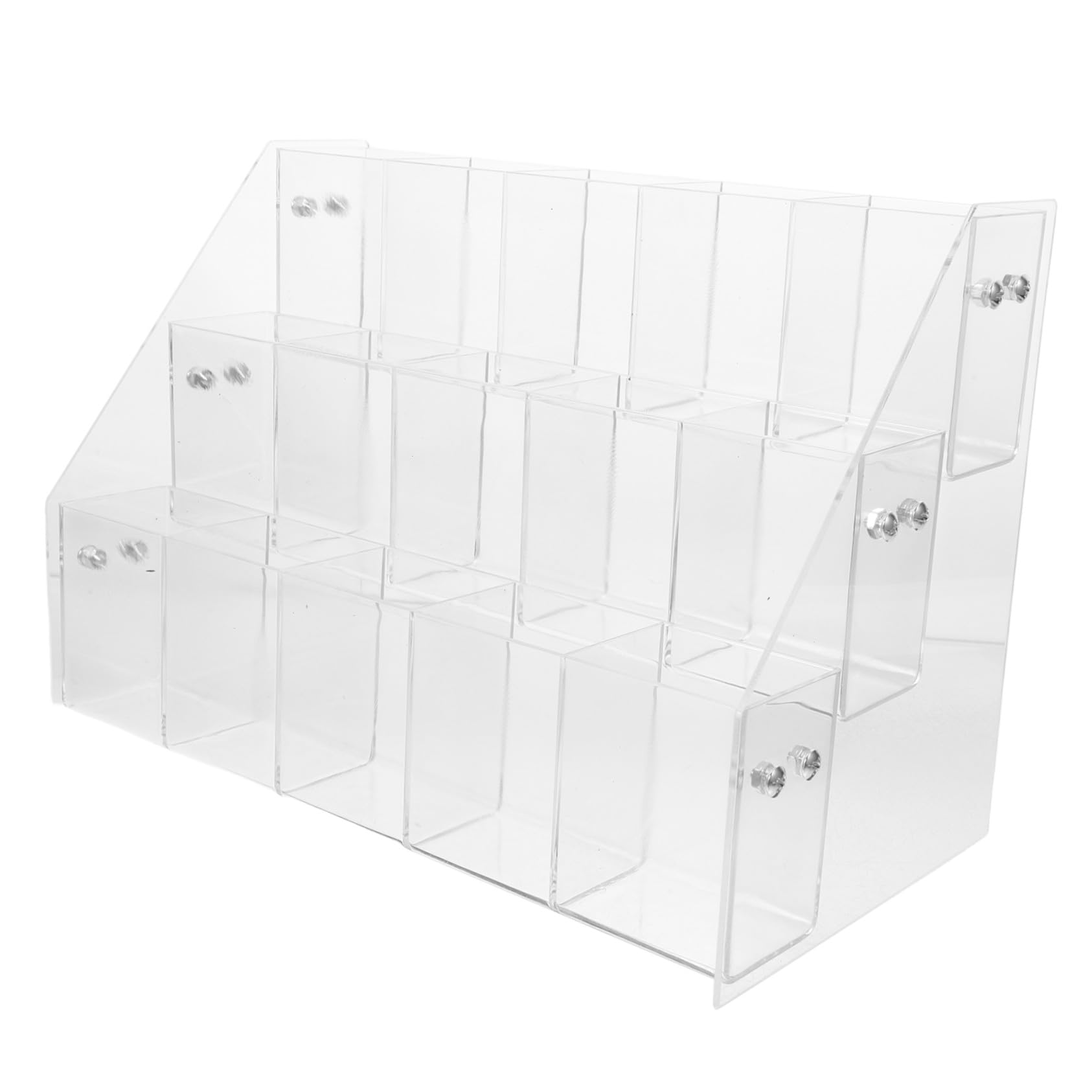 Porte-stylos acrylique transparent contre le désordre des stylos gel sur les bureaux