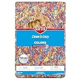 Kaytee Clean & Cozy Colors, Small Animal Bedding with Extreme Odor Control, Kaleidoscope, 49.2 Liters
