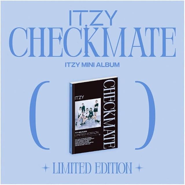 JYP Entertainment ITZY - CHECKMATE [LIMITED EDITION] Album+Pre-Order Benefit, 150 x 210 mm (JYPK1425)