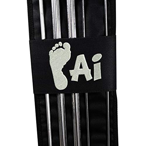 Conjunto Churrasco Porta Espetos Bordado Pai C/ 4 Espetos