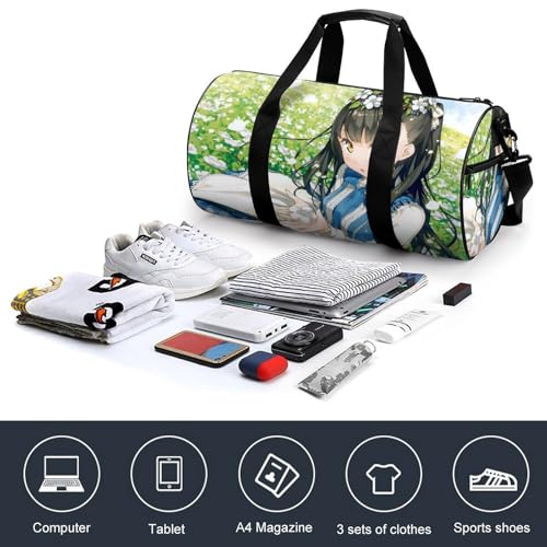 Sac de sport Fleurie 45x23x23cm compact pour gym - 4