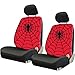 Spider-Man Web Spider Logo Marvel Comics Car Truck SUV Low Back Bucket Seat Covers - PAIR