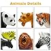 Safari Animals Figures Toys, Realistic Wild Zoo Animal Figurines, Plastic African Jungle Animals Playset for Kids Toddlers, 21Pcs Safari Toys Birthday Gifts for Boys Girls