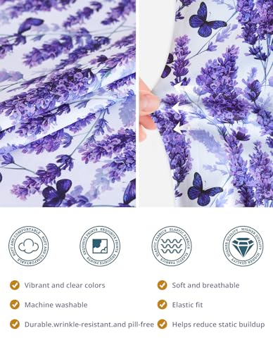 Image of Scrub Caps for Women with Buttons, Classic Surgical Caps | Double-Sided Printed, Adjustable,Long Hours, Sweatbands, Fabric Help Reduce Static Buildup