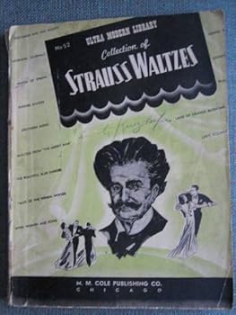 Paperback Ultra Modern LIbrary Collection of Strauss Waltzes Book
