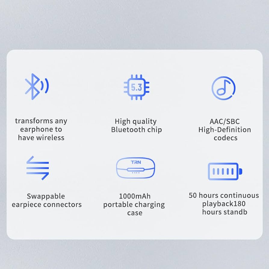 Amazon.co.jp: TRN BT20 Pro 完全ワイヤレス Bluetooth 5.3