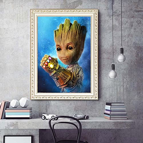 Disxvivy Cross Stitch Stamped Full Embroidery Kits Diy 11Ct Cotton Thread Printed Diy Needlepoint Kits Dmc Craft Needlework Set Cross-Stitch Stamped Sets-Groot 15.7×21.3 Inchs #TOP1