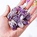 Apengshi 0.97 lb (440g) Natural Amethyst Crystal Points Irregular Rough Crystal Stone Raw Crystal Gemstones Bulk Chakra Stones Meditation Reiki Collect Handmade DIY