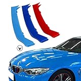 Nur passend für BMW 4er-Serie 2014 bis 2018 F32, F33, F36, 420i, 428i, 430i, 435i, 440i (9 Kühlergrills auf einer Seite).