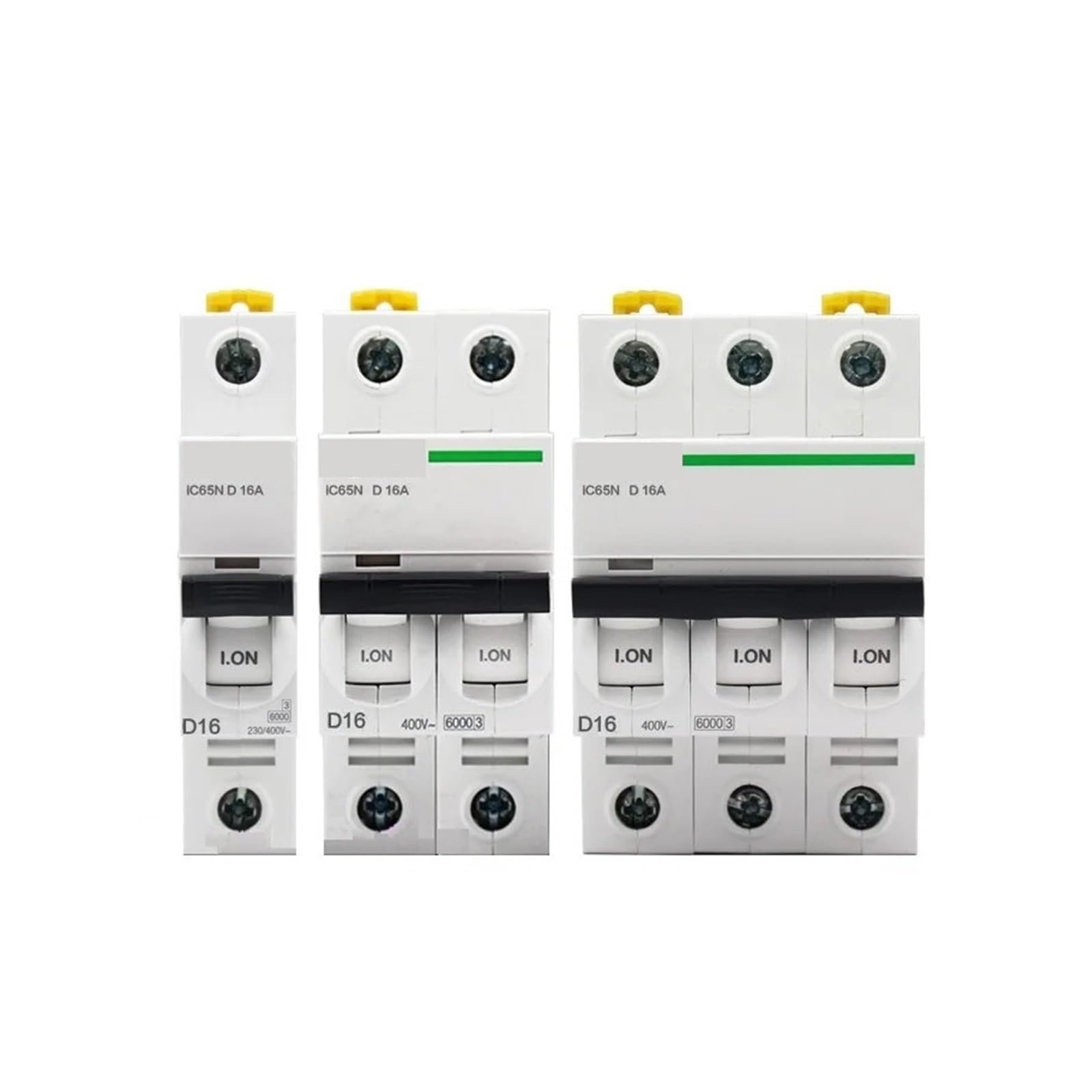 Disjoncteur iC65H 1p D 4A 10kA MCB tableau électrique A9F29104