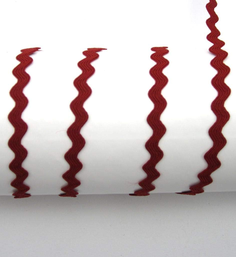 8mm RIC Rac Trim Copper Red - per metre