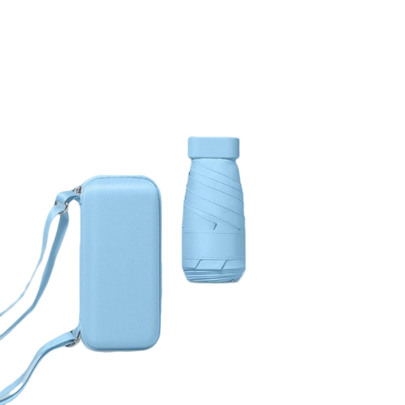 TEidea Ombrello Mini Ombrello da Sole Tascabile, Ombrello Pieghevole Ultra Leggero per Le Donne, per Viaggi E Uso Quotidiano