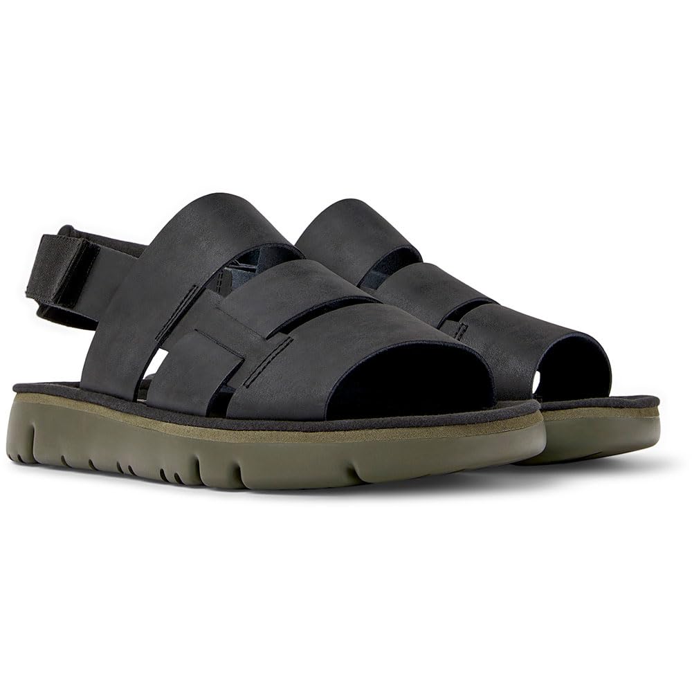 Camper Men's Oruga K100470 Sandals, Black 013, 9 UK