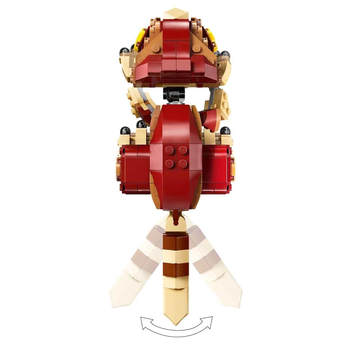 LEGO Jurassic World Baby Dinosaur Dolores: Aquilops, Play & Display Toy Dinosaur Figure, incl. a Plant with Flowers - Image 4